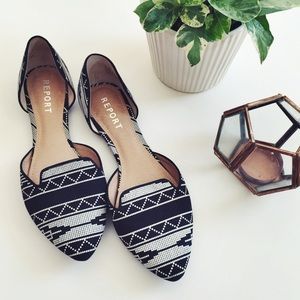 D'orsay Geometric Flats Size 9